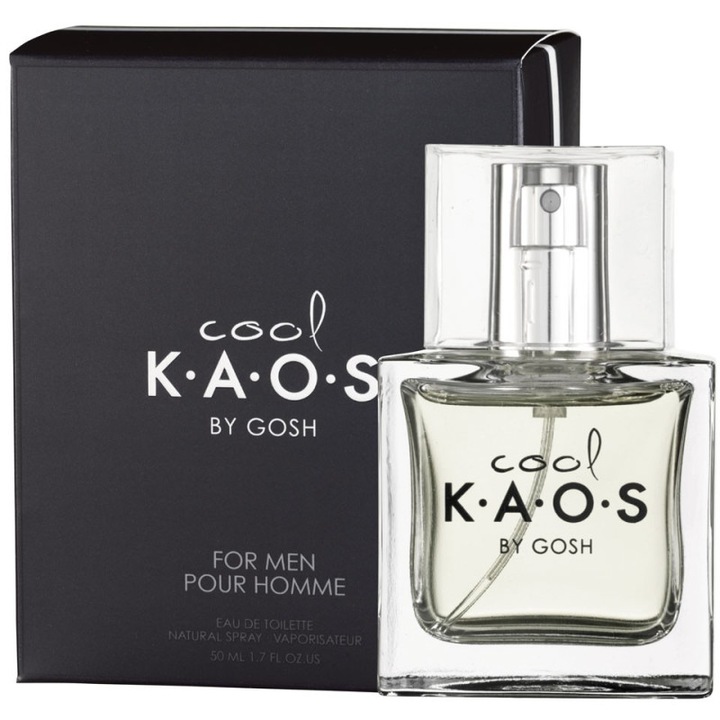 Gosh Cool Kaos Eau de Toilette, férfiaknak, 50ml