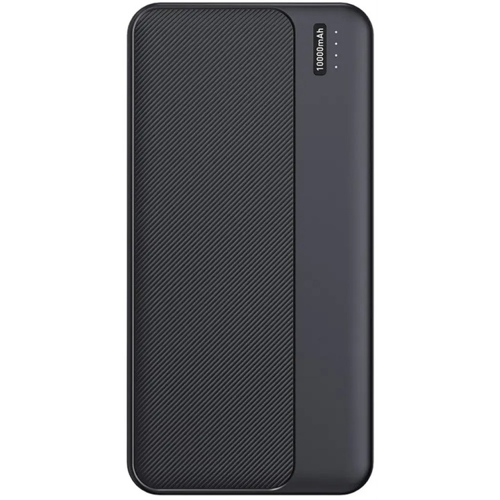 Baterie externa portabila Diva PB-104, 10000 mAh, Negru