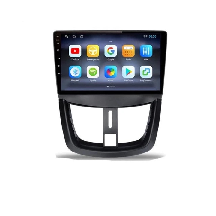 Видео плейър за кола, 1GB, 16GB, 4 ядра, 2Din, Wifi, 4x60, черен