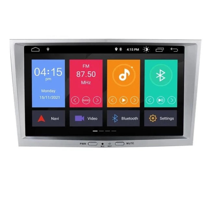 Автомобилен видео плейър, за Opel, 1GB, 16GB, 4 Core, 2Din, USB, 4x60, черен