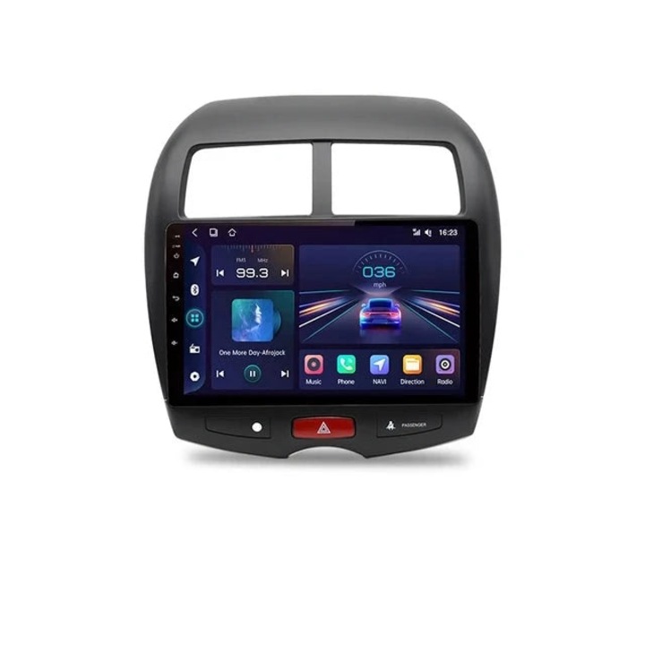 Видео плейър за кола, 1GB, 32GB, 4 Core, 2Din, Wifi, 4x60, черен