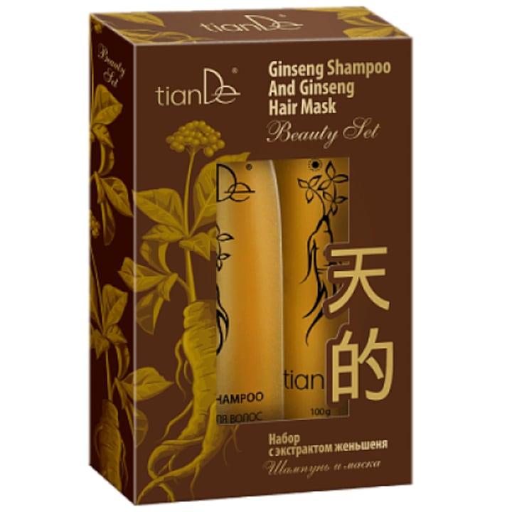 Шампоан ТianDe, корен от женшен, 220ml