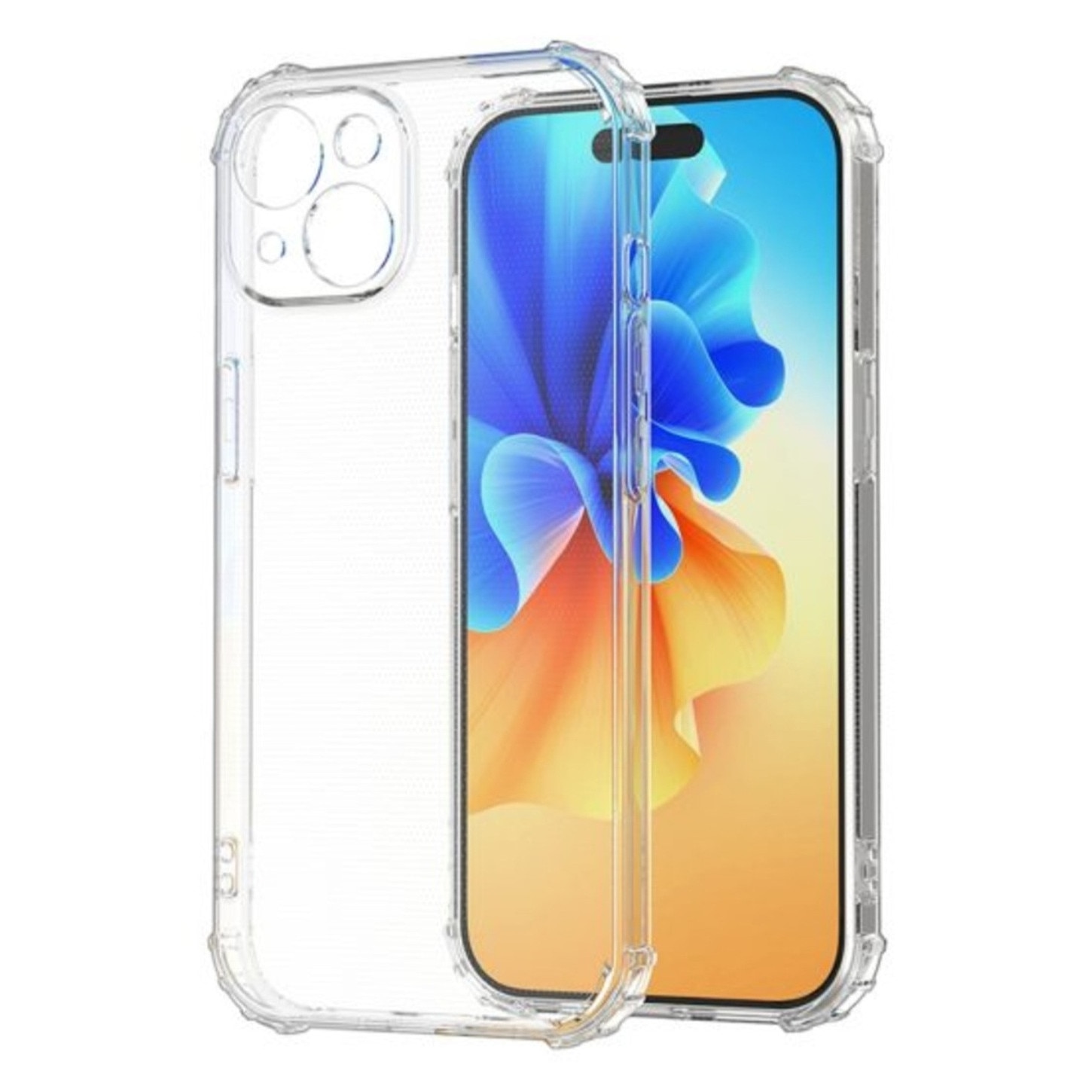 Husa silicon pentru iPhone 17, Anti Shock cu protectie pentru camera, Rezistenta la socuri, Transparenta