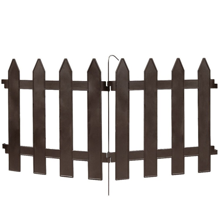 Set 10 Gard, Vilde, 30x30 cm, Plastic, Maro