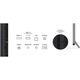 TCL 75C855 Smart LED Televízió, 189 cm, 4K, MiniLED, HDR, Google TV