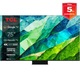 TCL 75C855 Smart LED Televízió, 189 cm, 4K, MiniLED, HDR, Google TV