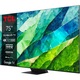 TCL 75C855 Smart LED Televízió, 189 cm, 4K, MiniLED, HDR, Google TV