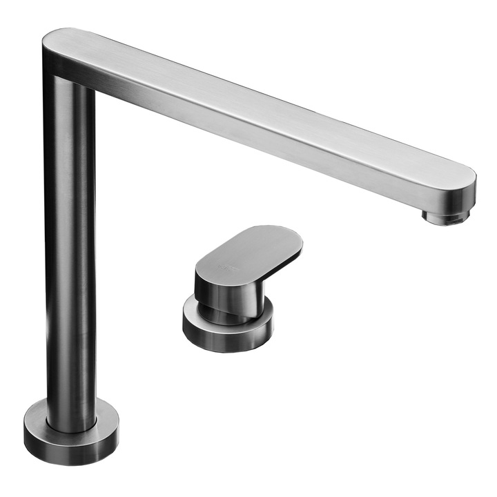 CookingAid rozsdamentes acél csaptelep, Teleszkópos Nando / Active Window visszahúzható test / ablak alá hajtható