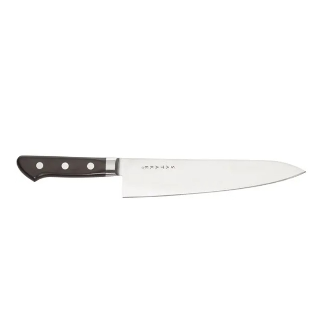 VAKT. HIYOKE / BLACK sizeＳ Cutit japonez, Satake Cutlery, 180 mm, Argintiu/Negru - eMAG.ro