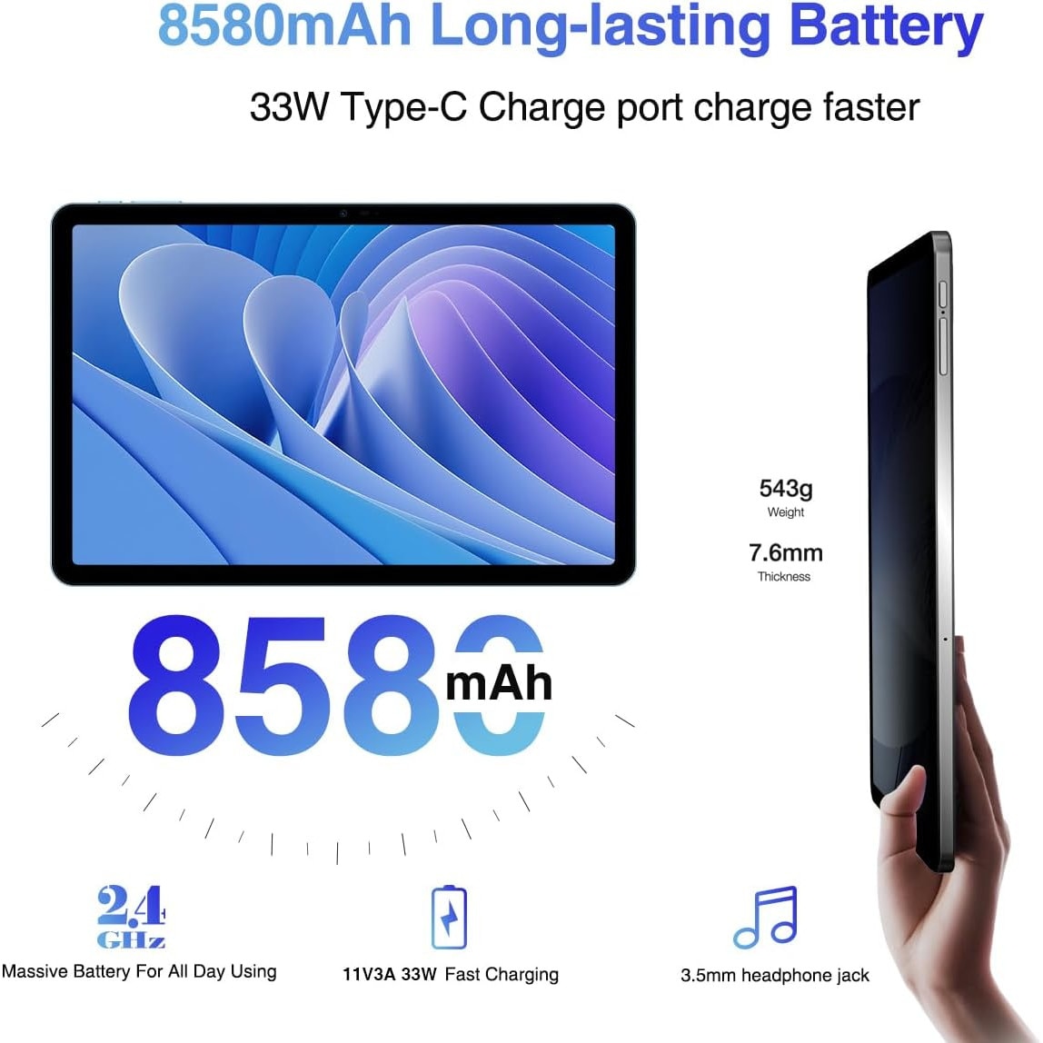 Tableta Doogee T30 Pro Grey, 4G, Display IPS 11