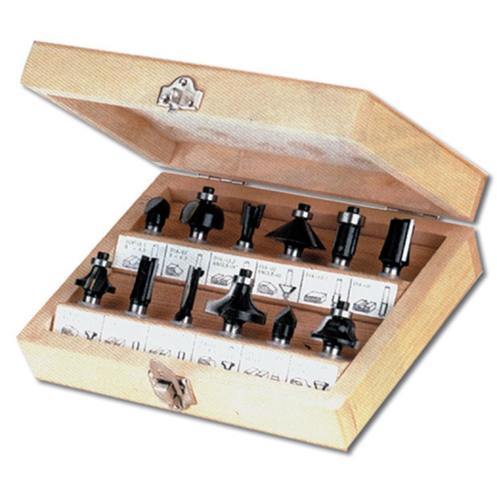 Set 12 freze, JobiProfi, 8 mm