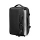 Rucsac cu Vacuum, capacitate 22-45 L, Multifunctional, Rezistent la apa, Laptop 15.6 inchi, 46x15x32 cm, Negru