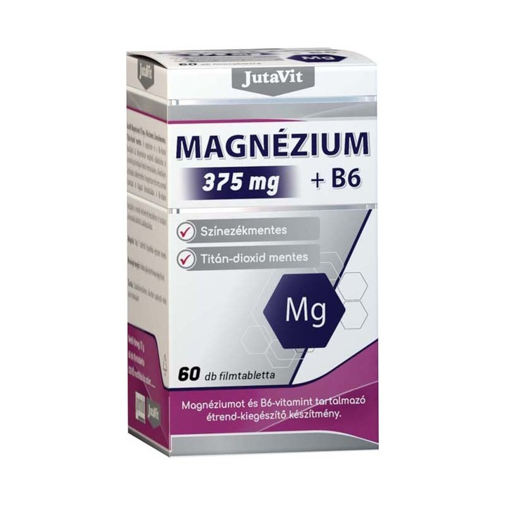 Magneziu 375mg + B6 60tb JUTAVIT