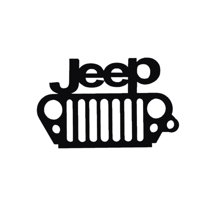 Ключодържател, "JEEP", 41X 65 мм, Черен