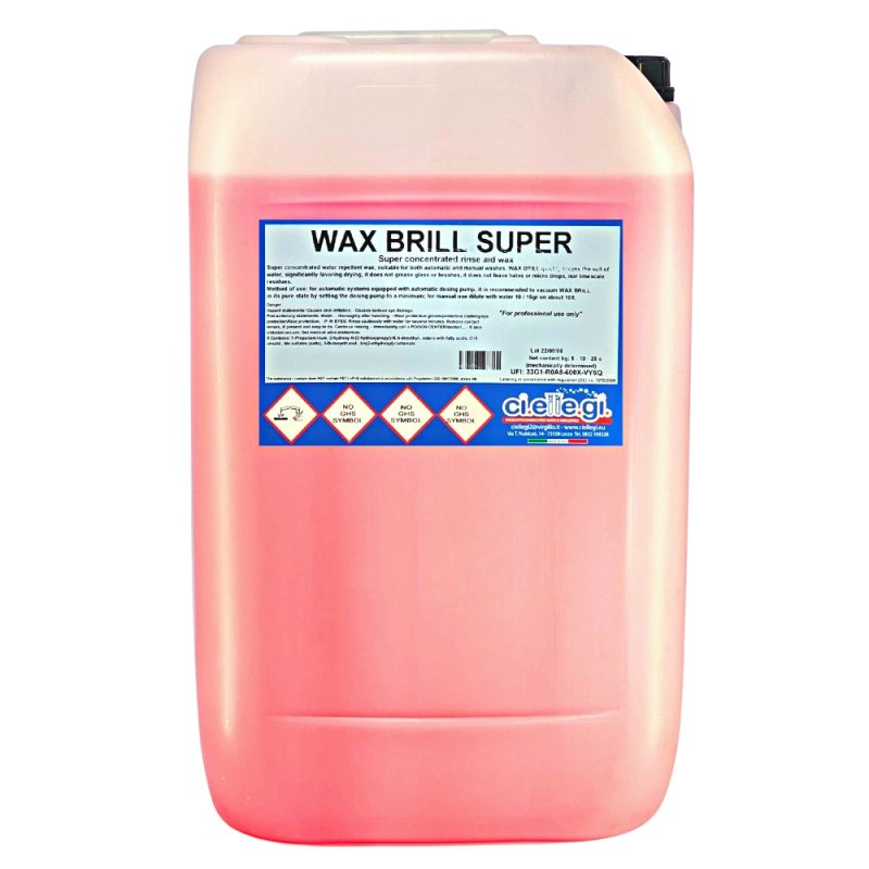 Супер концентрирана вакса за кола с изплакващ агент WAX BRILL 25 кг ...