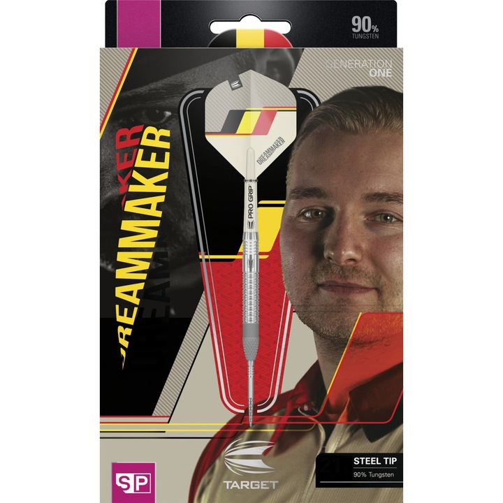 Комплект от 3 стоманени стрелички Dimitri van den Bergh G1, 90% SP, 21