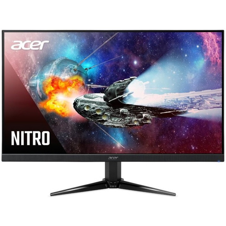 Acer Nitro QG271 M3 gamer monitor, ZeroFrame, 27" IPS, FHD, HDMI, DisplayPort, FreeSync Premium, 180 Hz, 0,5 ms, fekete