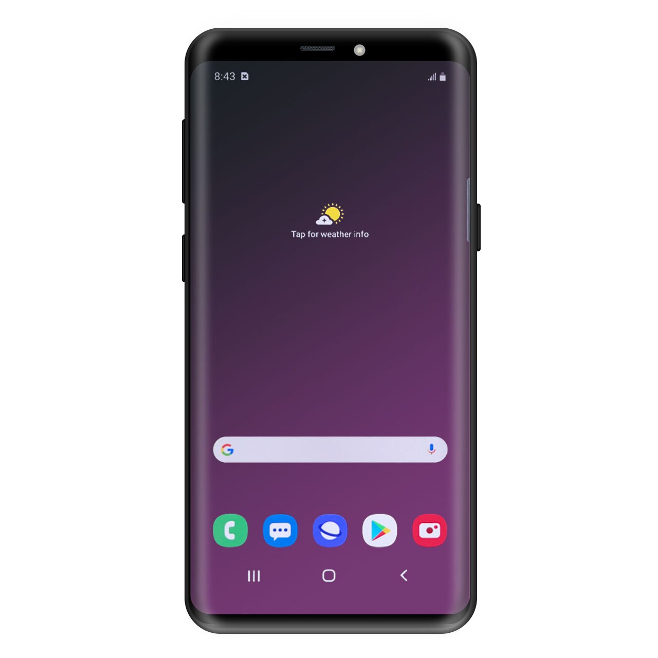 Samsung Galaxy S9, 64GB, 4GB RAM, Midnight Black, 5.8 inch