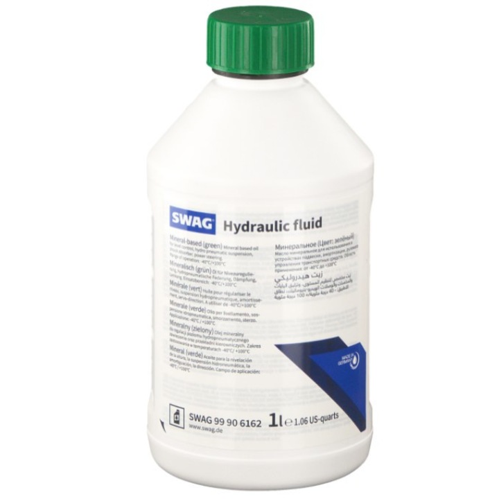 Ulei hidraulic 1L, SWAG, verde, servodirectie