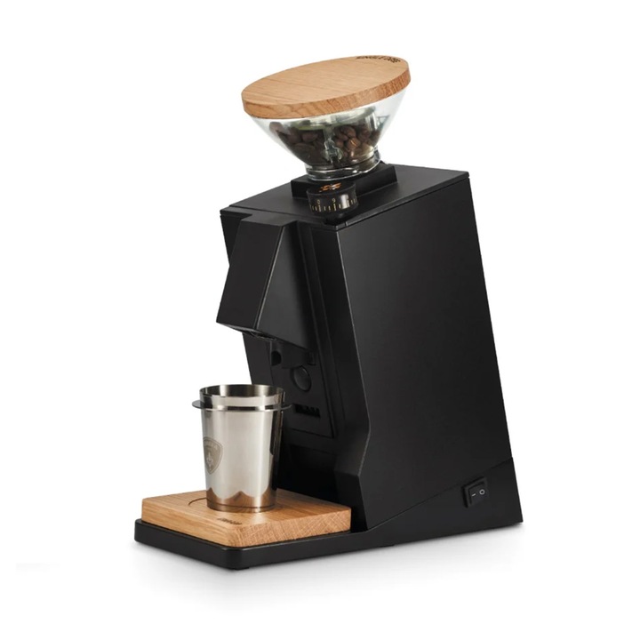 Rasnita de cafea, Eureka Mignon Single Dose, Micrometrica, Negru