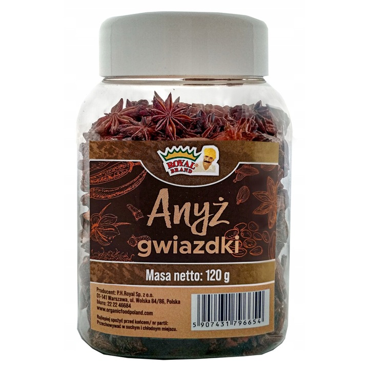 Stele de anason natural anise stars 120g condiment fresh