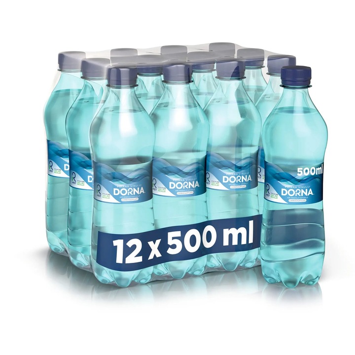 Apa Minerala Carbogazoasa, bax 12 buc x 0,5 L, Dorna
