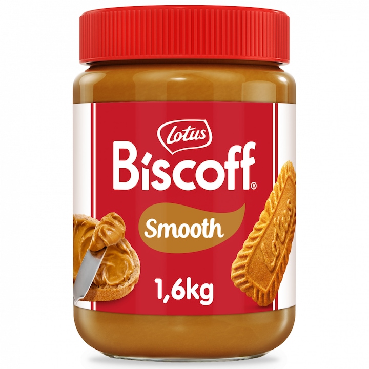 Crema tartinabila de biscuiti. Biscoff, Lotus, 1.6 kg
