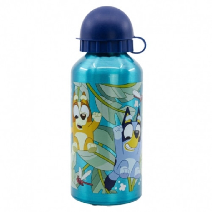 Бутилка за вода Bluey, алуминий 400 ml Blue
