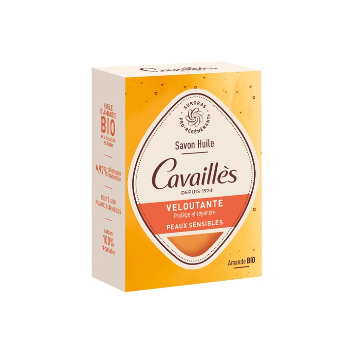 Cavailles Lágyító szappan BIO mandulával 100 g