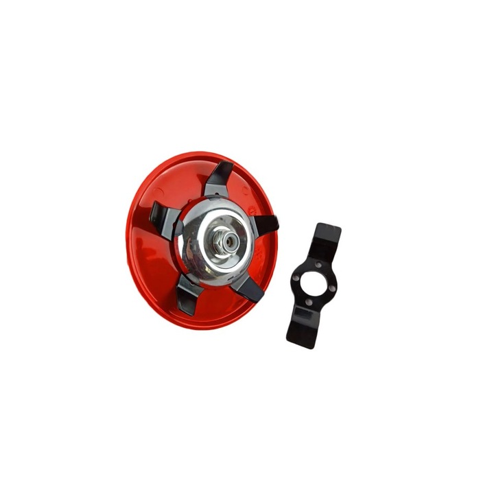 Disc motocoasa Craft-Tec, forma stea, otel de inalta calitate, rosu, pentru plivit si prasit