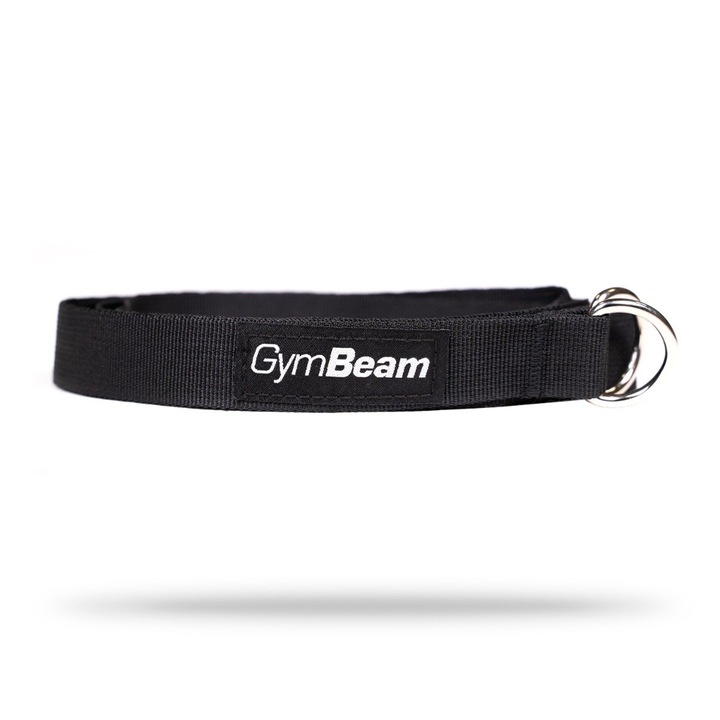 Curea neagra de transport saltea Yoga, Suport accesorii, GymBeam
