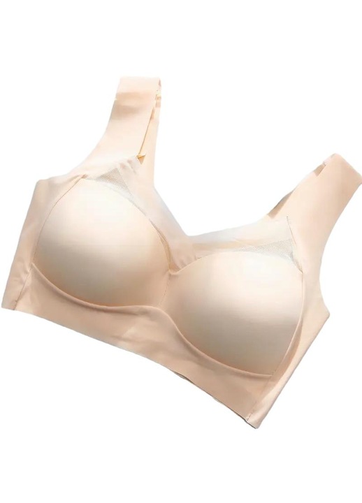 Sutien dama, Microfibra, Push up, Alb