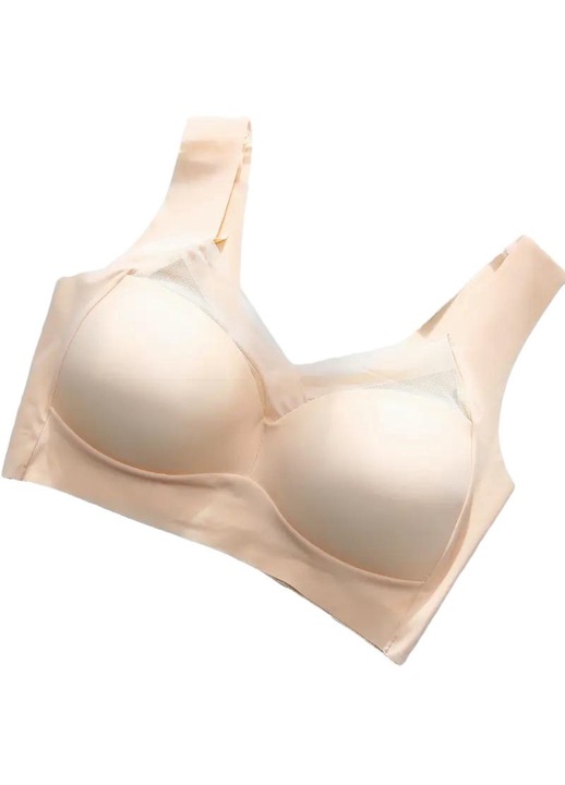 Sutien dama, Microfibra, Push up, Alb