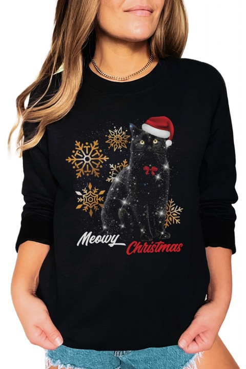 Bluza Sparkle Cat Christmas 8432