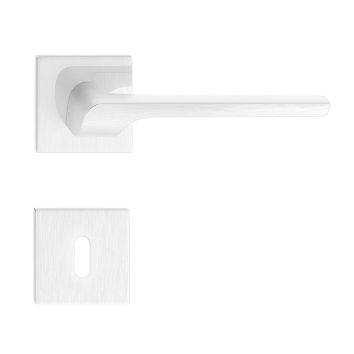 Maner usa COMO crom satin cu rozeta cheie