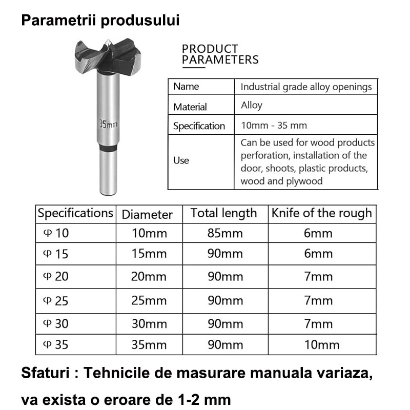 Bosch Professional Houtboren set 5-delig 2608577022 boorset 15-35mm Bosch Professional Houtboren set 5-delig 2608577022 boorset 15-35mm