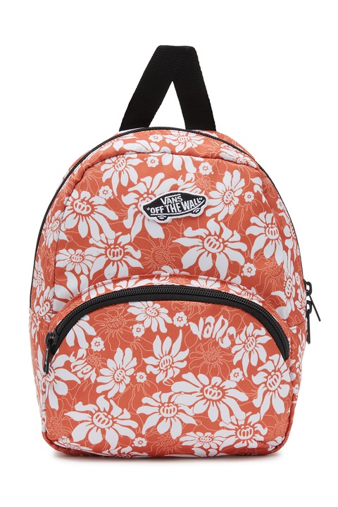 Vans, Rucsac mic cu bretele ajustabile Got This, Alb, Maro deschis