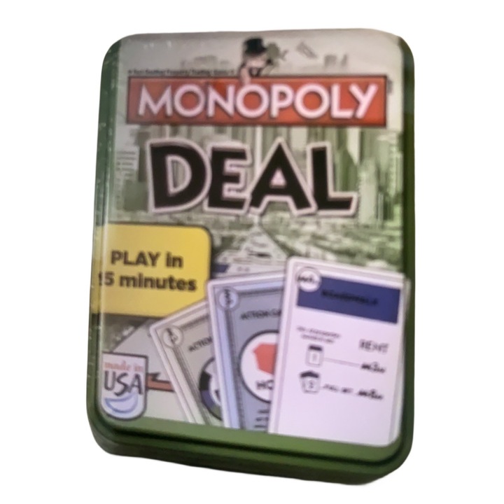 Társasjáték, Monopoly Deal, 2-5 játékos, családoknak és 8 év feletti gyerekeknek