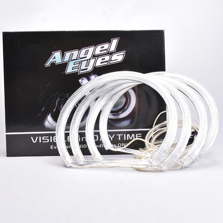 Kit 4 Inele Angel Eyes CCFL BMW E39 Non Facelift- 4*131mm, culoare