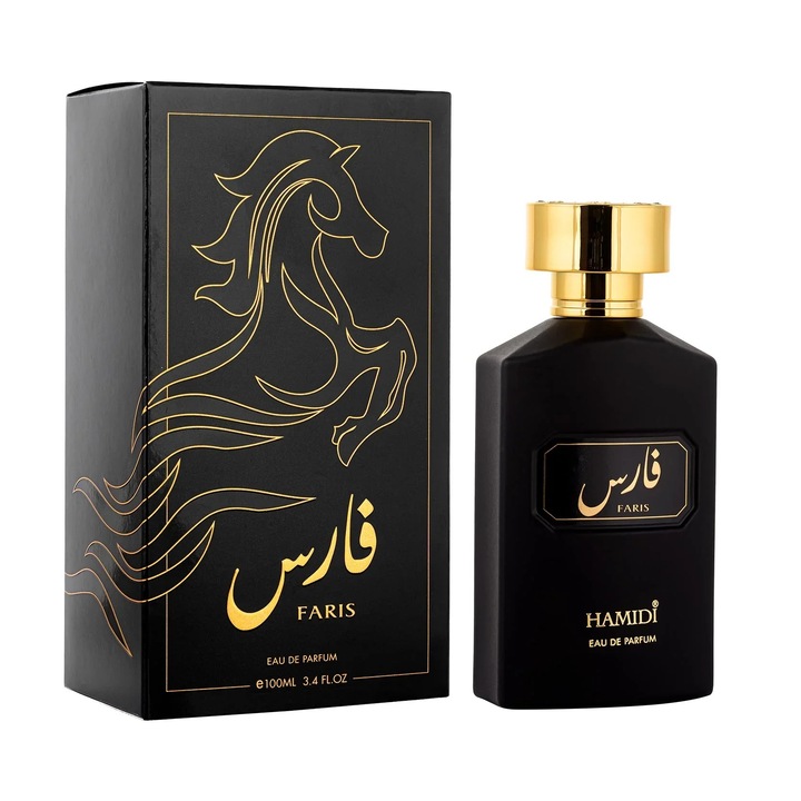 Eau de parfum, Faris by Hamidi, unisex 100ml