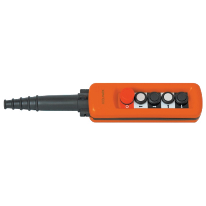 Telecomanda poduri rulante sau macarale cu 4 butoane + avarie, 2 viteze