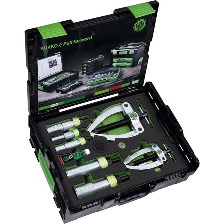 Set extractoare interne, Kukko, Inox, 12-46 mm, Multicolor