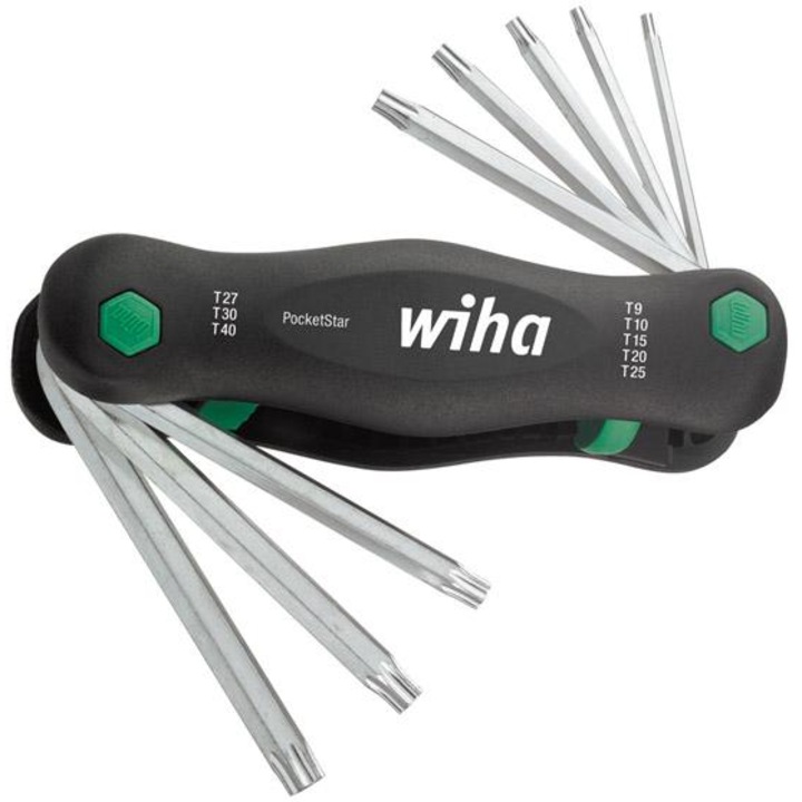 Set chei torx, Wiha, Metal, 95 mm