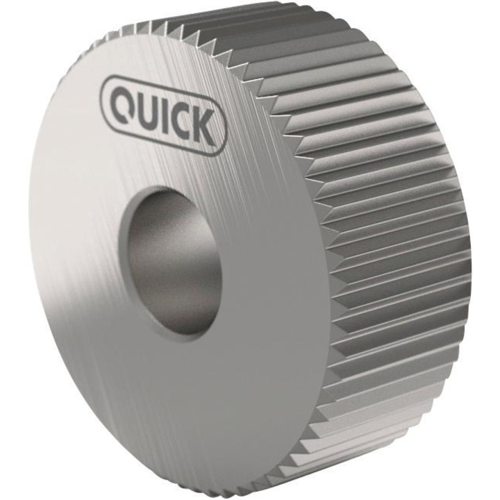 Шлифовъчен диск, QUICK AA, 20x8x6mm, стомана, сребро