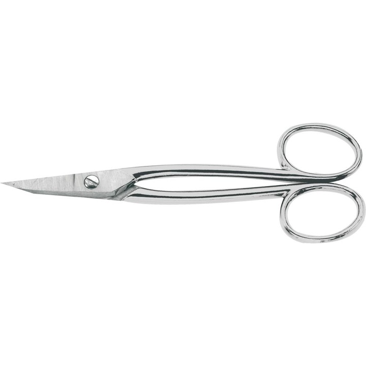 Foarfeca pentru tabla, ERDI, Nichel, 175 mm, Argintiu