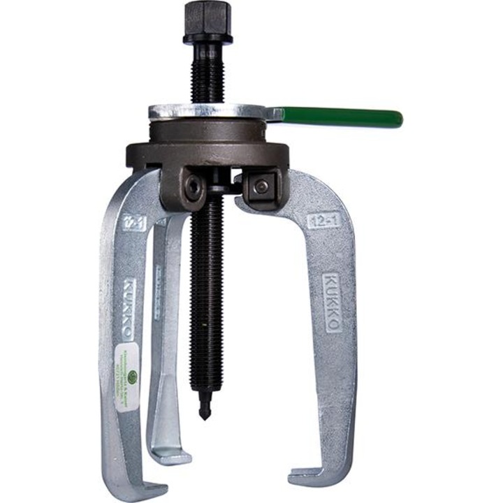 Extractor cu 3 brate, Kukko, Inox, 200x165 mm, Gri/Negru