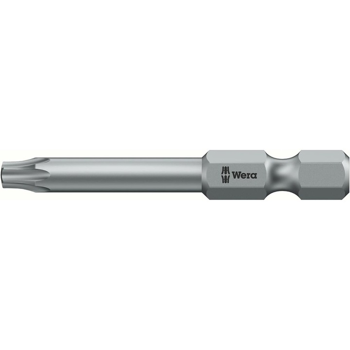 Bit cu orificiu de 1/4" pentru suruburi Torx 25x89mm Wera