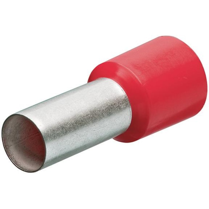 Manson pentru cablu cu lungimea gulerului 12.0mm, 10.00mm, KNIPEX, rosu, 100 buc