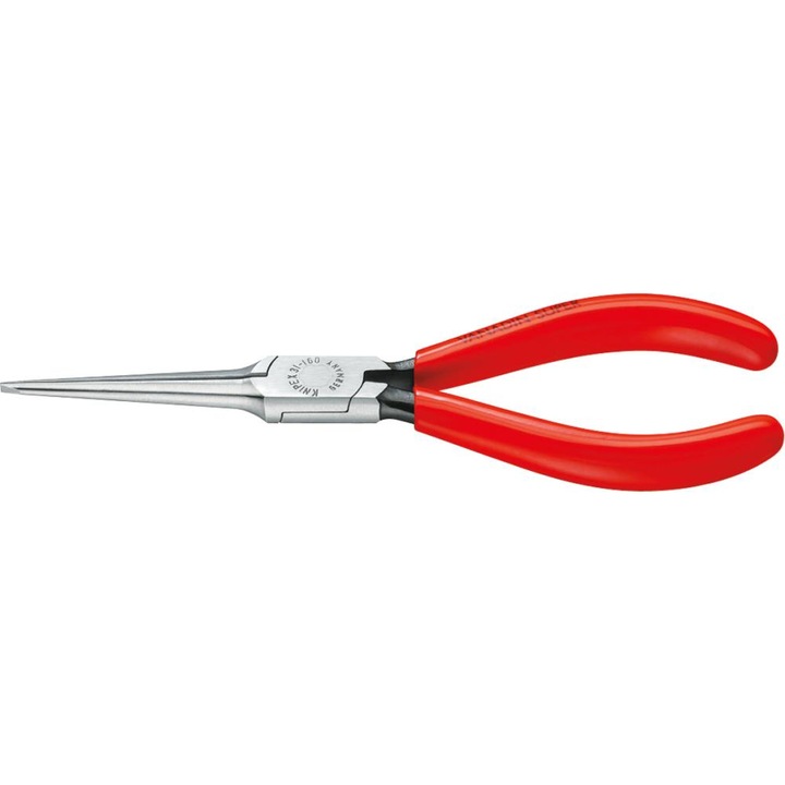 Cleste de prindere, Knipex, Otel / Plastic, 16 cm, Rosu