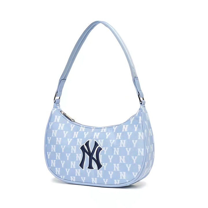 Kézitáska, Midmoon, Ökológiai bőr, 240 x 170 x 60 mm, Kék